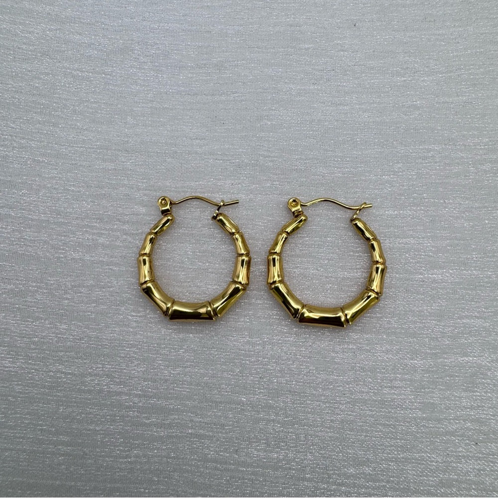 Madison Gold Hoop Earrings