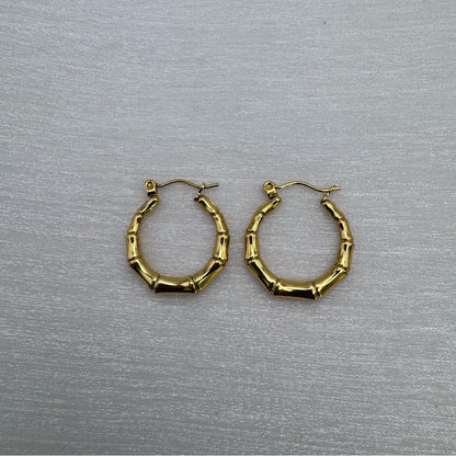 Madison Gold Hoop Earrings