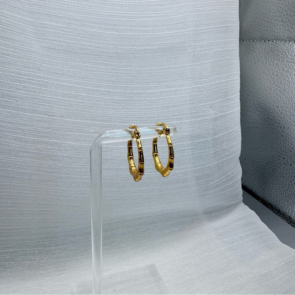 Madison Gold Hoop Earrings