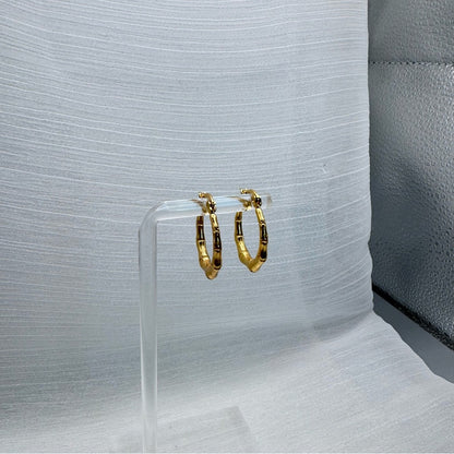 Madison Gold Hoop Earrings