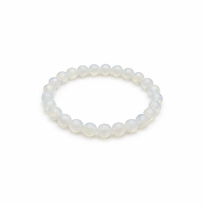 Opalite Stretchy Beaded Bracelet