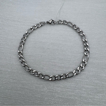 Figaro Chain Stainless Steel Bracelet