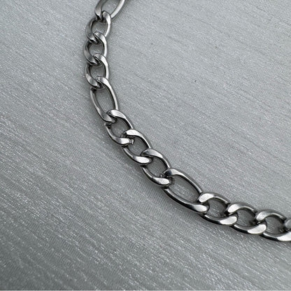 Figaro Chain Stainless Steel Bracelet