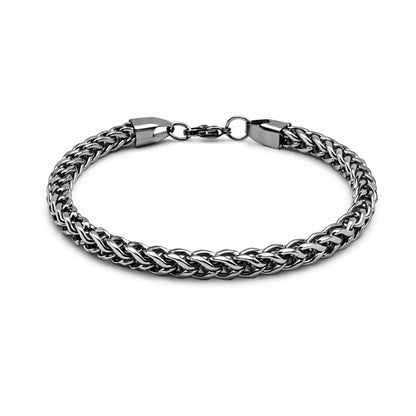 5.5mm | Silver | Box Chain Bracelet