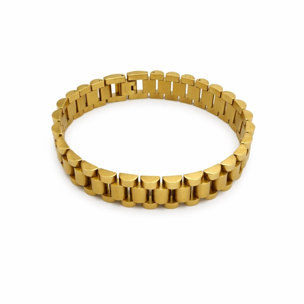 15mm Gold Jubilee Band Bracelet