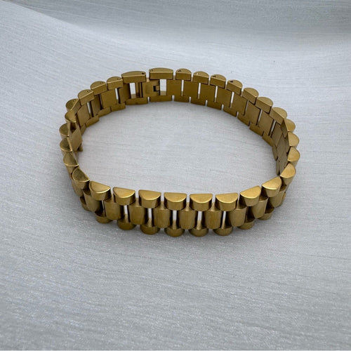 15mm Gold Jubilee Band Bracelet