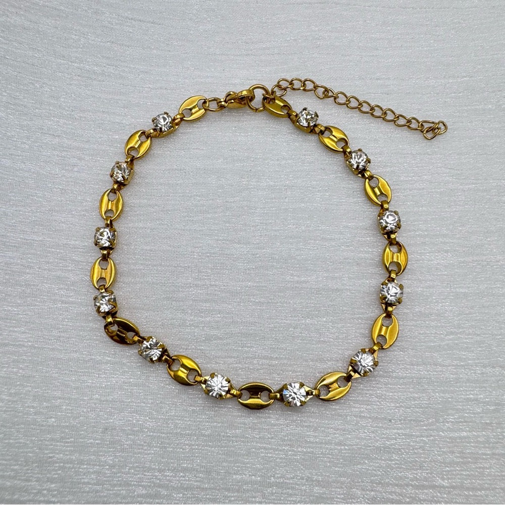 Mariner Link Crystal Bracelet