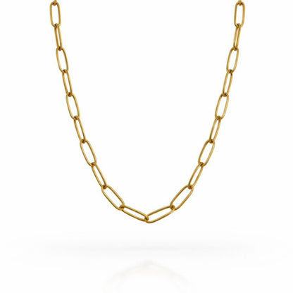 4.5mm | Gold | Paperclip Link Chain
