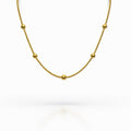 3mm Gold Satellite Link Snake Chain