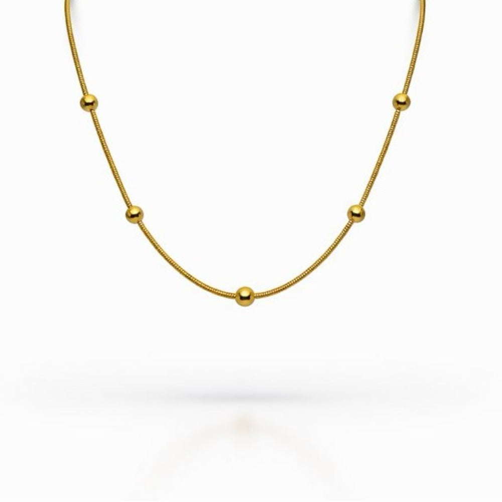 3mm Gold Satellite Link Snake Chain