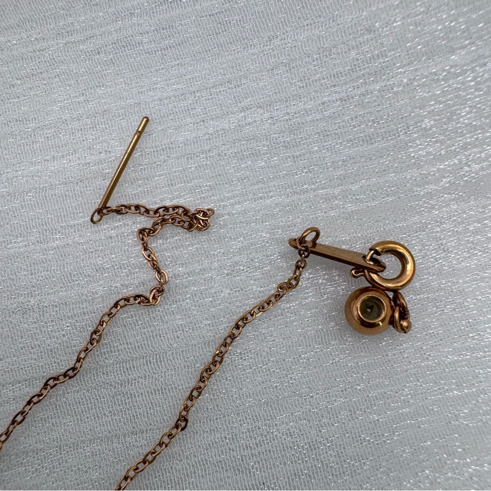 Rose Gold Rolo Link Chain