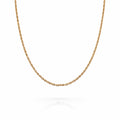 Rose Gold Rolo Link Chain