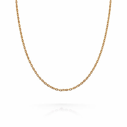 .5mm Rose Gold Stainless Steel Rolo Link Chain