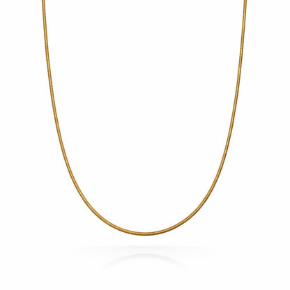 1mm | Gold | Snake Rope Link Chain