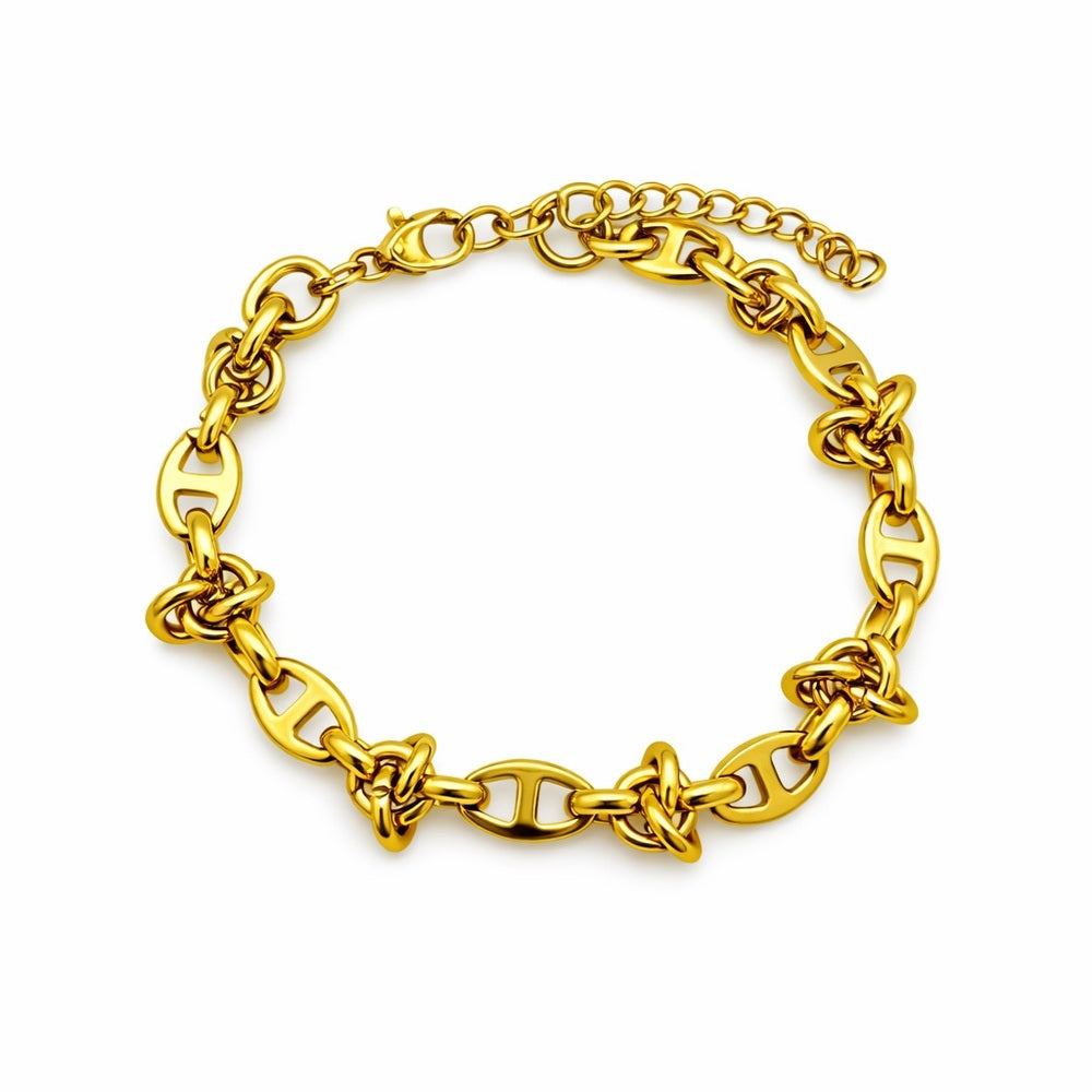 Knotted Mariner Link Bracelet