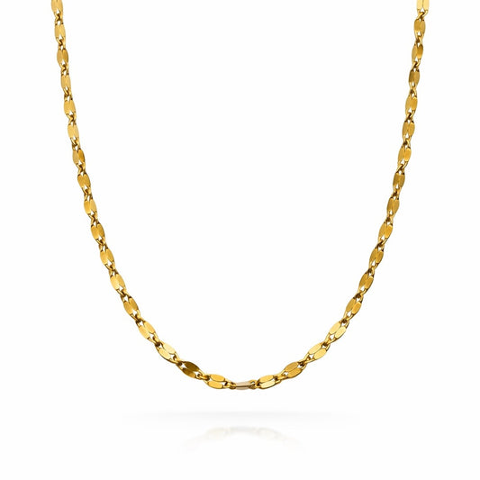 2mm | Gold |Marquise Link Chain