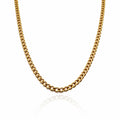 3mm Gold Curb Link Chain