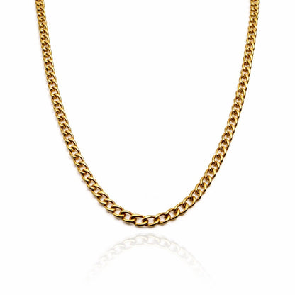 2mm | Gold | Curb Link Chain