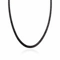 2mm Black Stainless Steel Box Link Chain