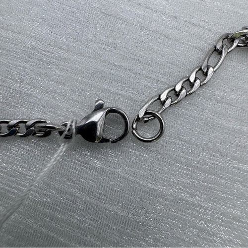2.5mm Silver Figaro Link Chain