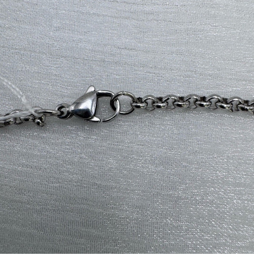 3mm Silver Rolo Link Chain