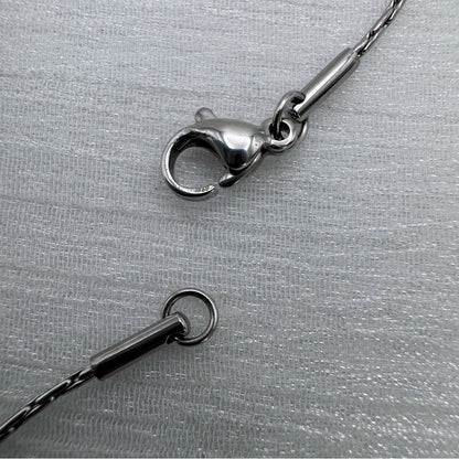 .8mm | Silver | Elongated Box Link Chain