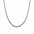 2mm Silver Stainless Steel Twist Chain