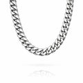 8mm Silver Cuban Link Chain