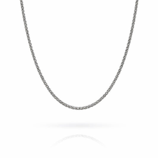 1.5mm | Silver | Mesh Rope Chain