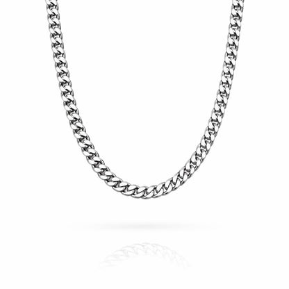 2.5mm | Silver | Curb Link Chain