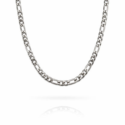 2.5mm | Silver | Figaro Link Chain