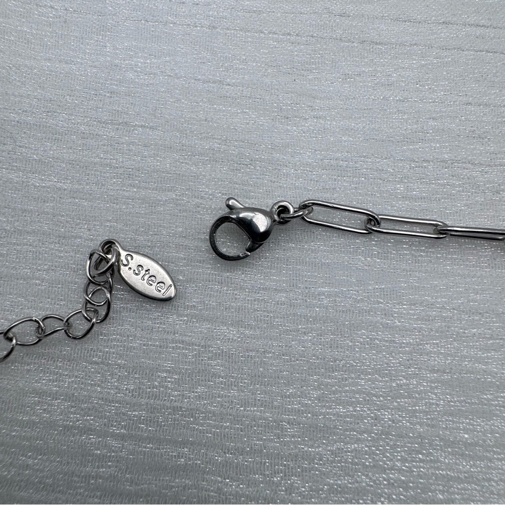 3mm | Silver | Paperclip Chain