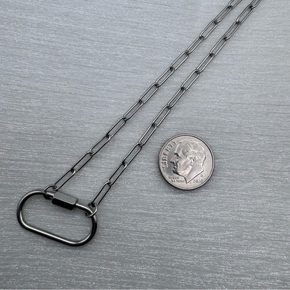 3mm | Silver | Paperclip Chain