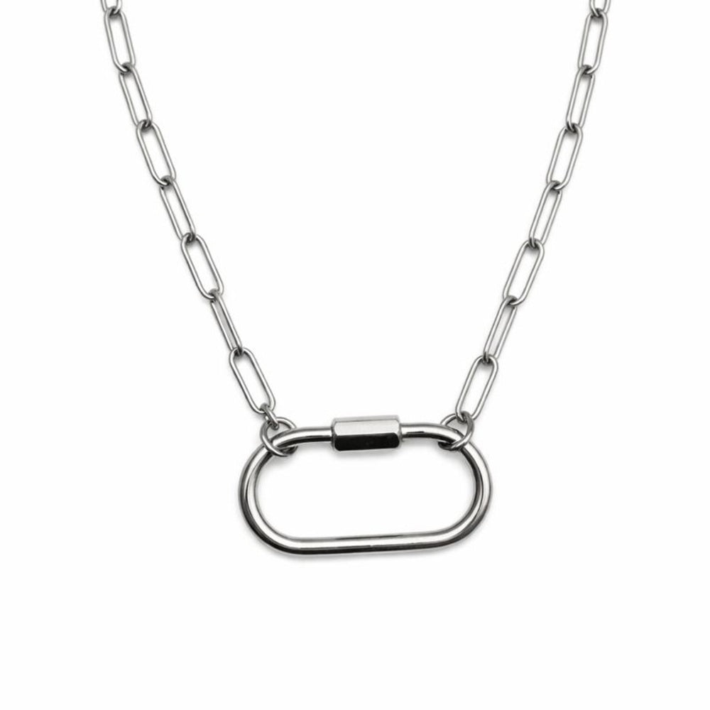 3mm | Silver | Paperclip Chain