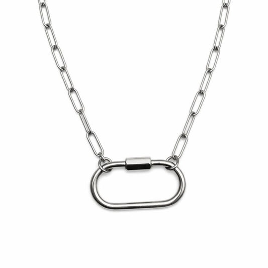 3mm | Silver | Paperclip Chain