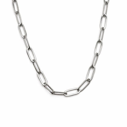 4.5mm | Silver | Paperlink Chain