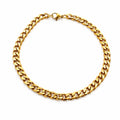 4mm Gold Cuban Link Bracelet