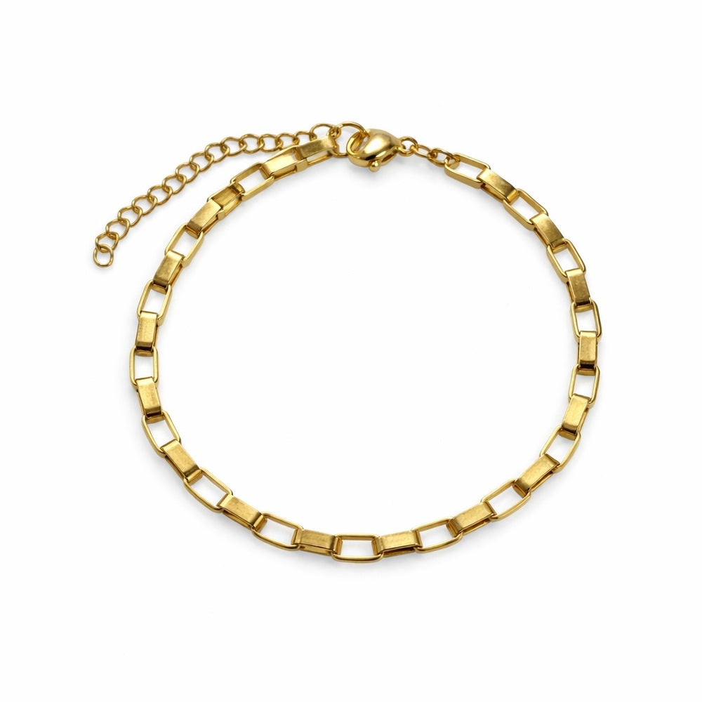4mm Gold Charlie Bracelet