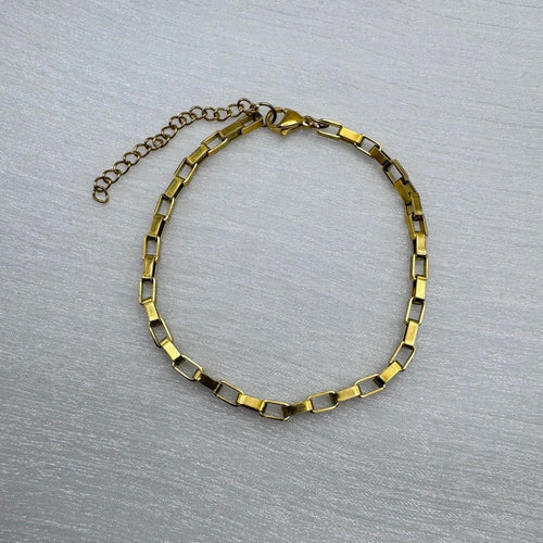 4mm Gold Charlie Bracelet
