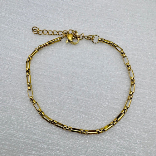 2mm Gold Bella Chain Bracelet