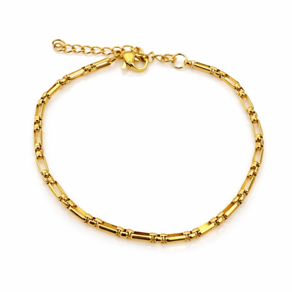 2mm | Gold | Bella Chain Bracelet