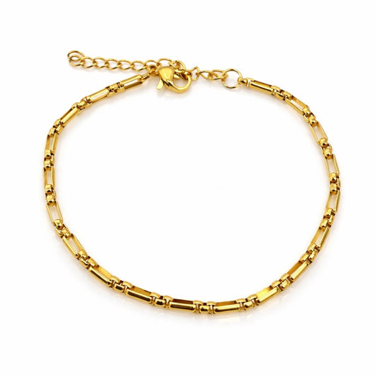 2mm | Gold | Bella Chain Bracelet