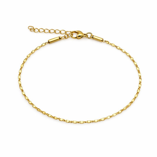 1.5mm | Gold | Mia Chain Bracelet