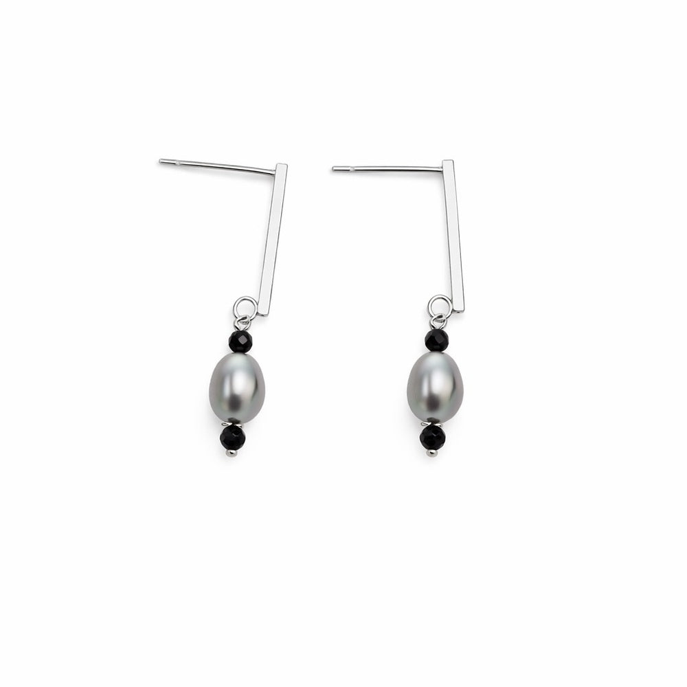 P1412 S925 Freshwater Pearl Stud Earrings