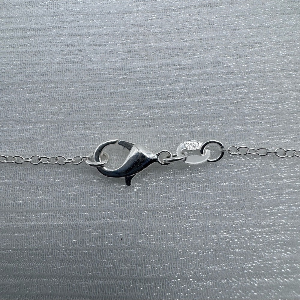 N1155 S925 Freshwater Pearl Chain Necklace