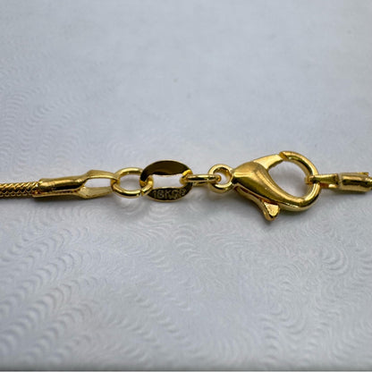 N940 S925 Moonstone Snake Chain Necklace