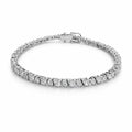 Pear Cut Crystal Tennis Bracelet