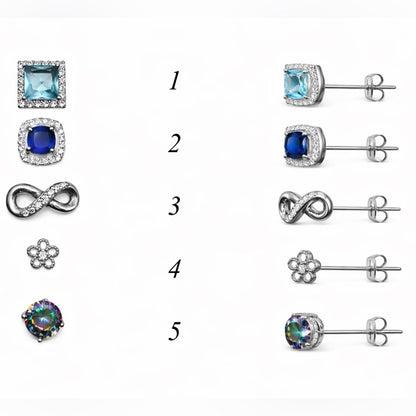 Pushbacks | Silver | S925 | AAA