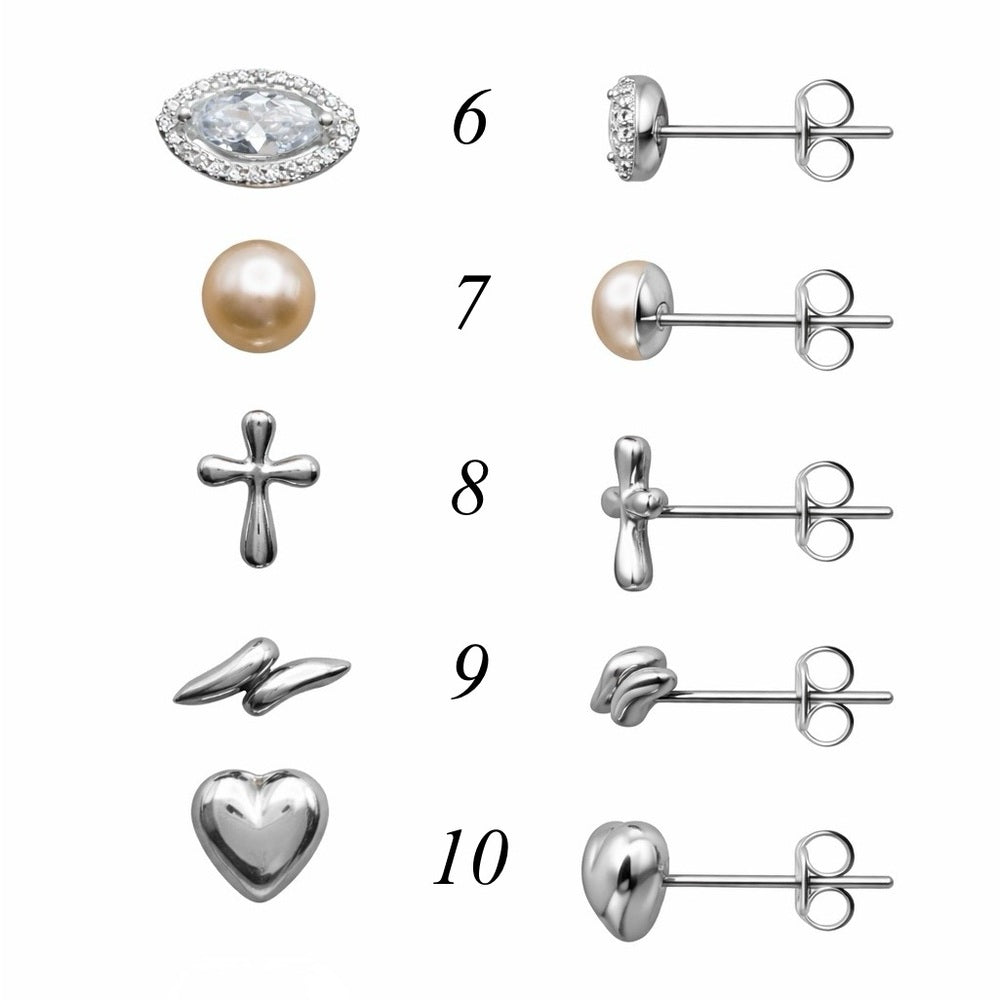 Pushbacks | Silver | S925 | AAA