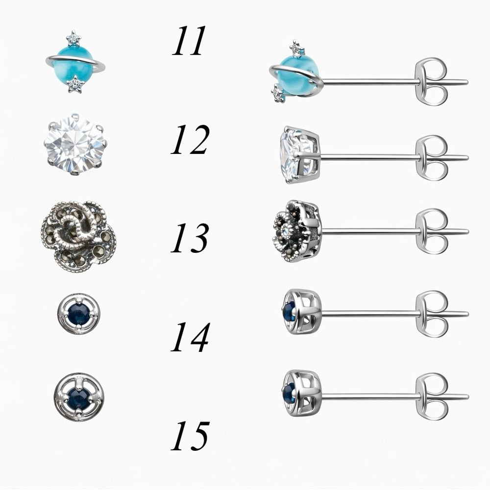 Pushbacks | Silver | S925 | AAA